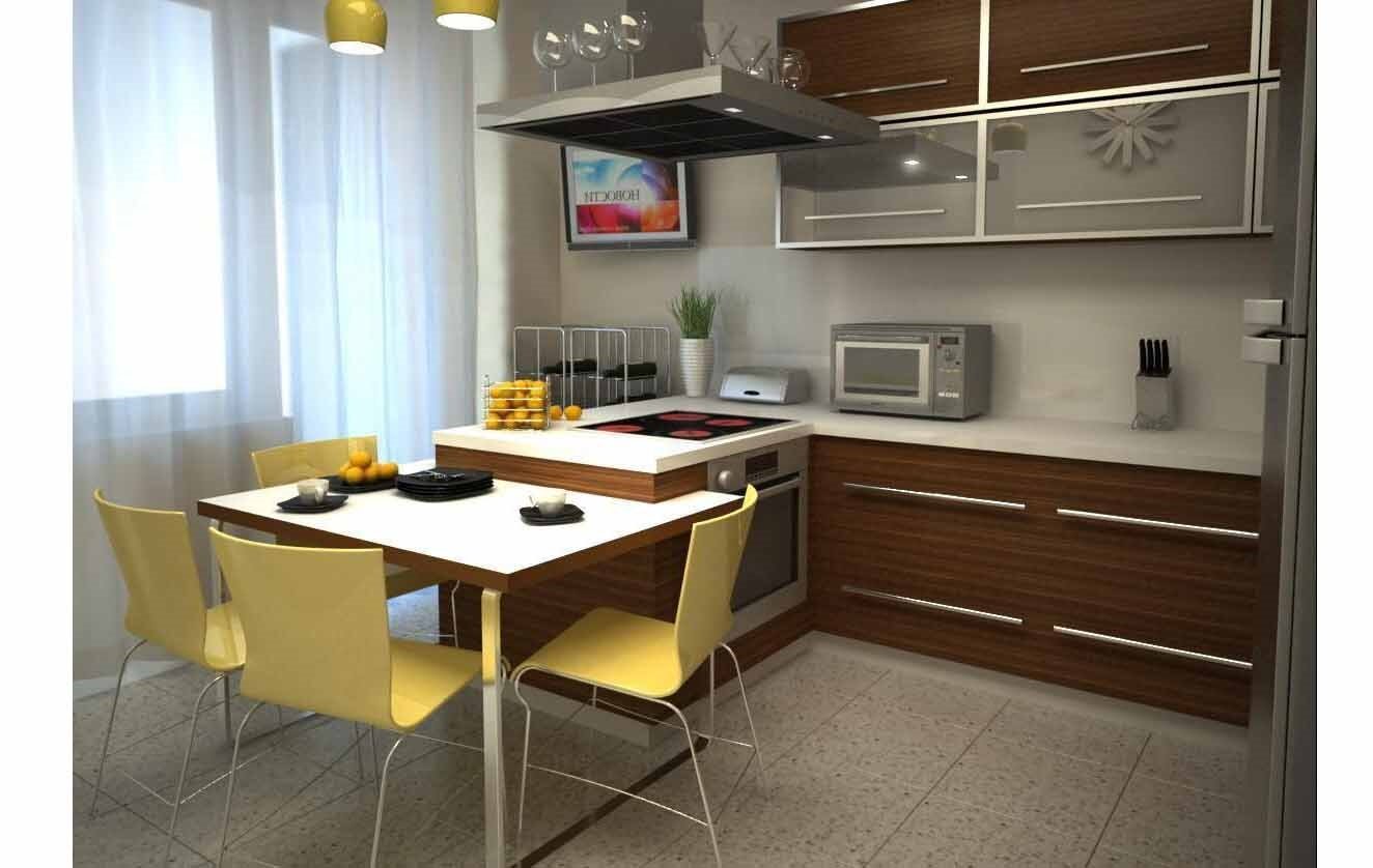 Дизайн интерьера кухни 12 кв м фото (44)